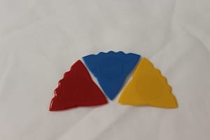 Herdim Tri-point picks available in multiple colors